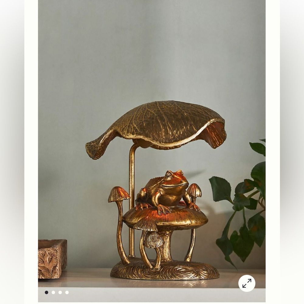 Anthropologie The Icon Table Lamp: Frog Edition